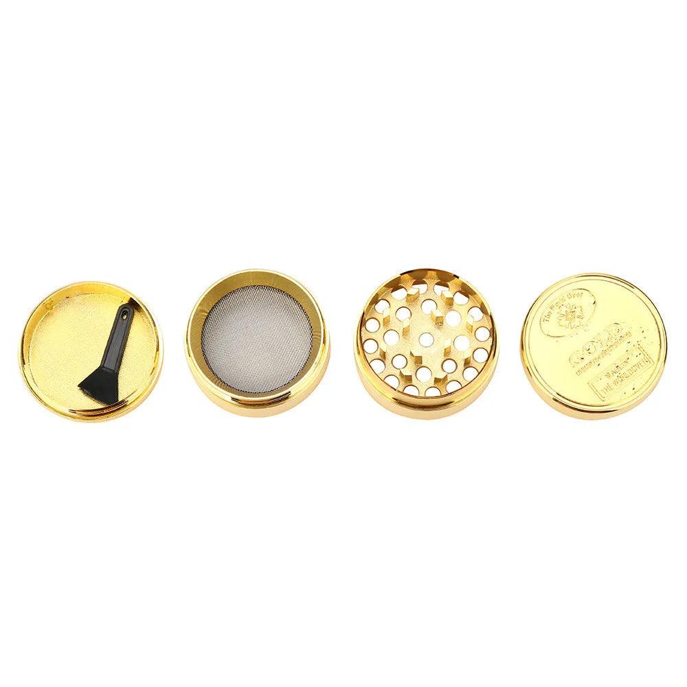 Lisslune | Deluxe Alloy Metal Herb and Spice Grinder for Ultimate Flavor Extraction