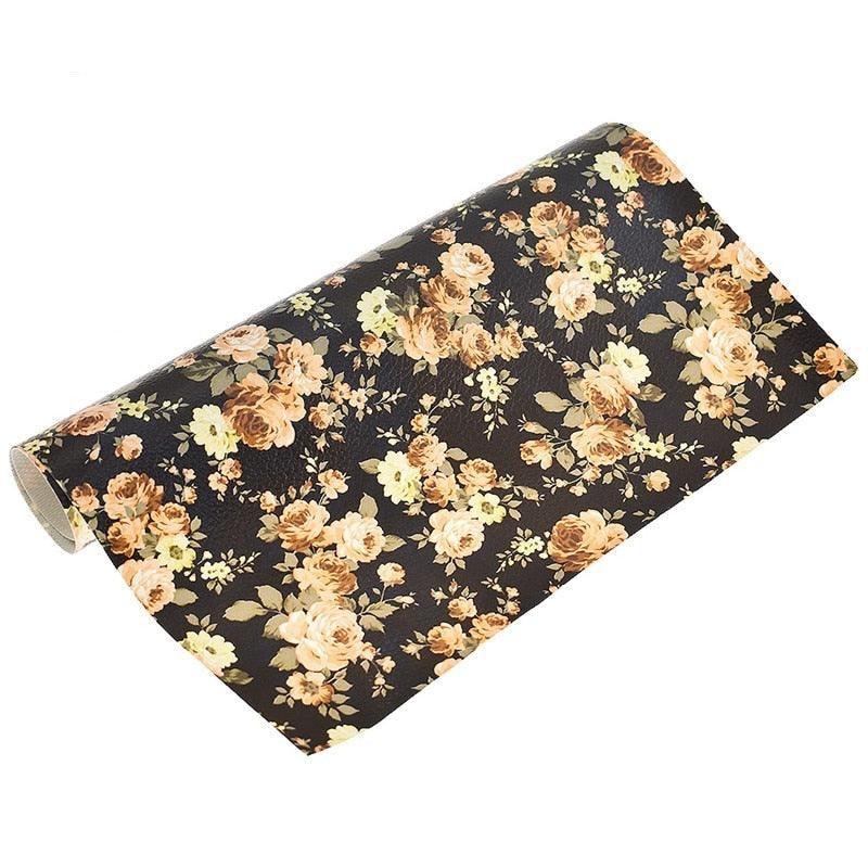Lisslune | Chic Floral PVC Leather Handbag Craft Kit