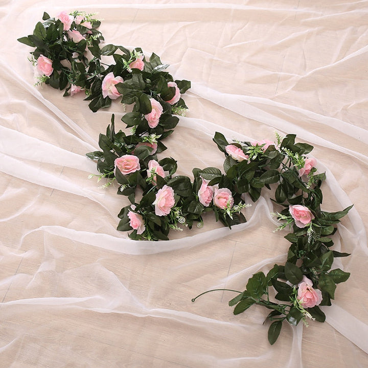 Lisslune | Artificial Rose Hanging Wall Decoration