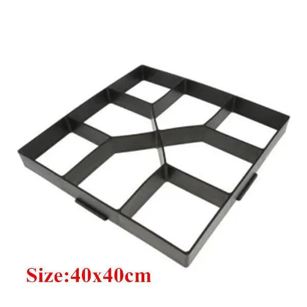 Lisslune | DIY Garden Path Mold for Pavers - Create Custom Walkways with Manually Made Concrete Slabs
