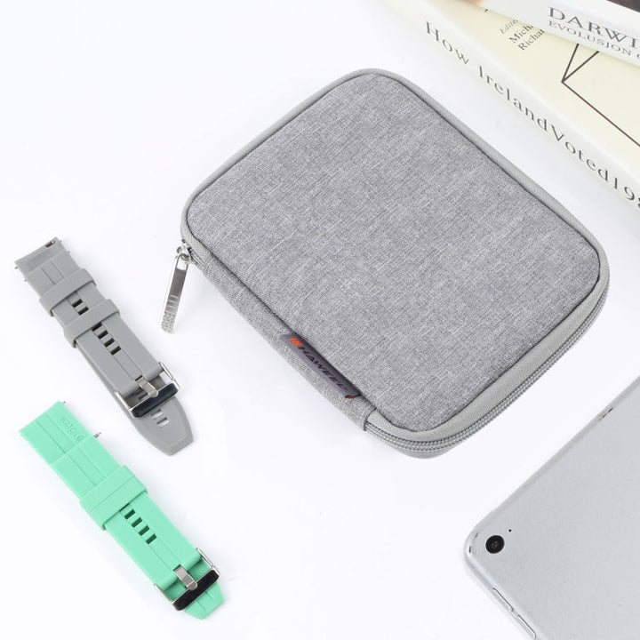 Lisslune | HAWEEL Watch Band Organizer Box Headphones / U-Disk / Digital Cable Storage Box (Gray)