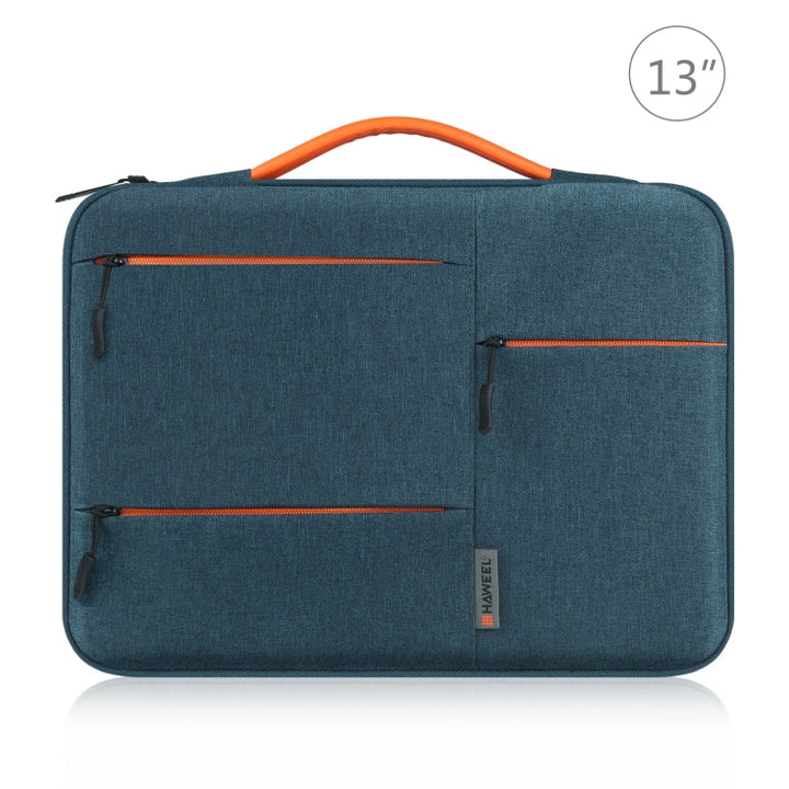 Lisslune | HAWEEL 33.0 cm Sleeve Case Zipper Briefcase Laptop Bag for Macbook, Samsung, Lenovo Thinkpad, Sony, DELL Alienware, CHUWI, ASUS, HP, 13 inch - 13.5 inch Laptops (Navy Blue)