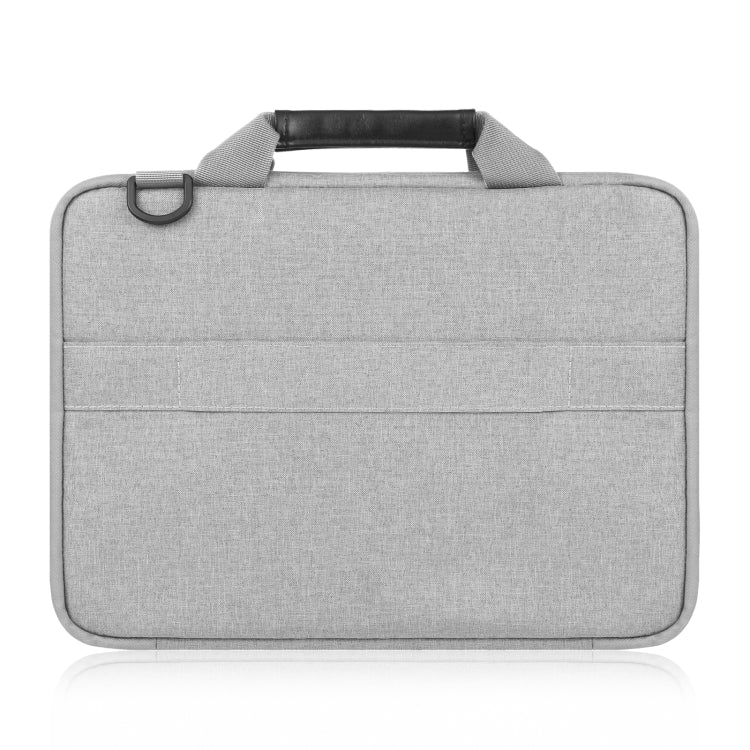 Lisslune | HAWEEL 14.0 inch - 16.0 inch briefcase crossbody laptop bag for Macbook, Lenovo Thinkpad, ASUS, HP (Gray)