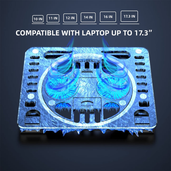 Lisslune | Gaming RGB Laptop Cooler Table Stand