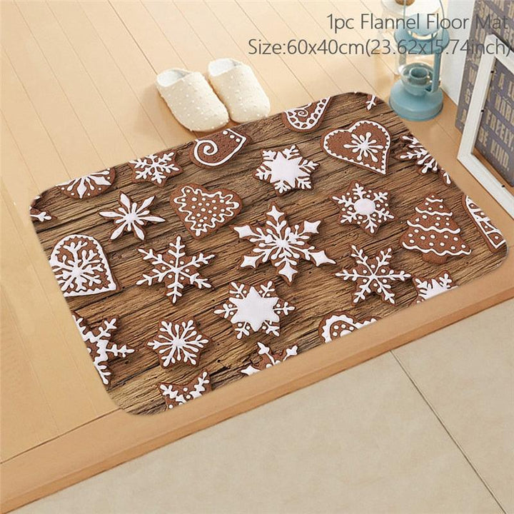 Lisslune | Cheerful Holiday Doormat for a Cheerful Welcome