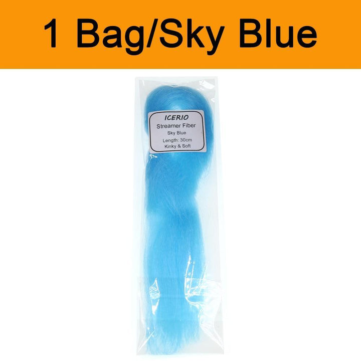 Lisslune | Transform your fly fishing with the ultimate perch streamer fiber kit - 01pack Kinky Fly Fibers