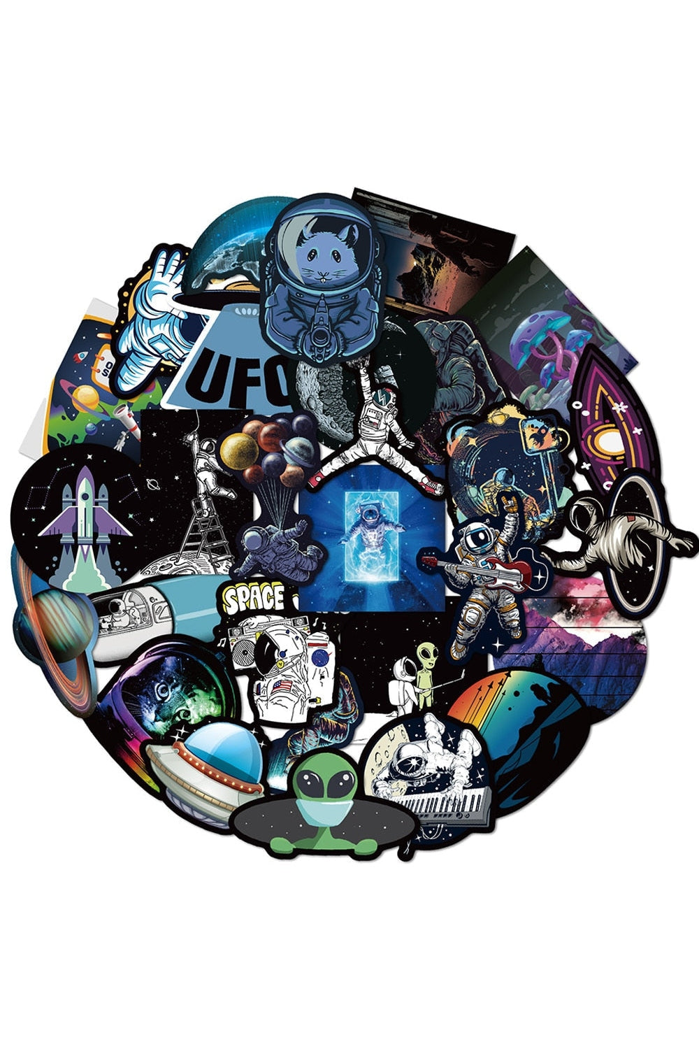 Lisslune | Space theme sticker