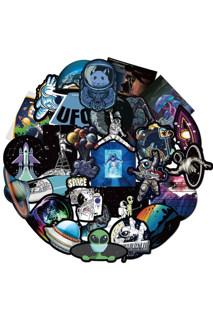 Lisslune | Space theme sticker