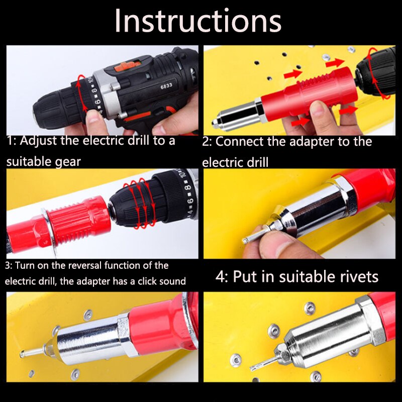 Lisslune | Rivet Easy Fix Electric Nut Gun
