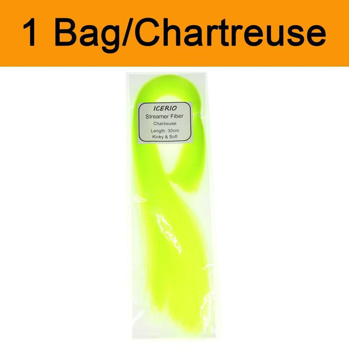 Lisslune | Transform your fly fishing with the ultimate perch streamer fiber kit - 01pack Kinky Fly Fibers