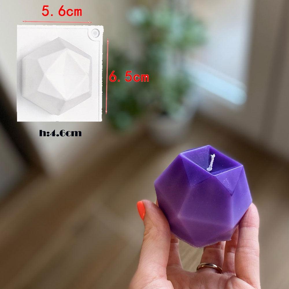 Lisslune | DIY Silicone Mold Set for Candles, Wax Melt, and Soap Creations