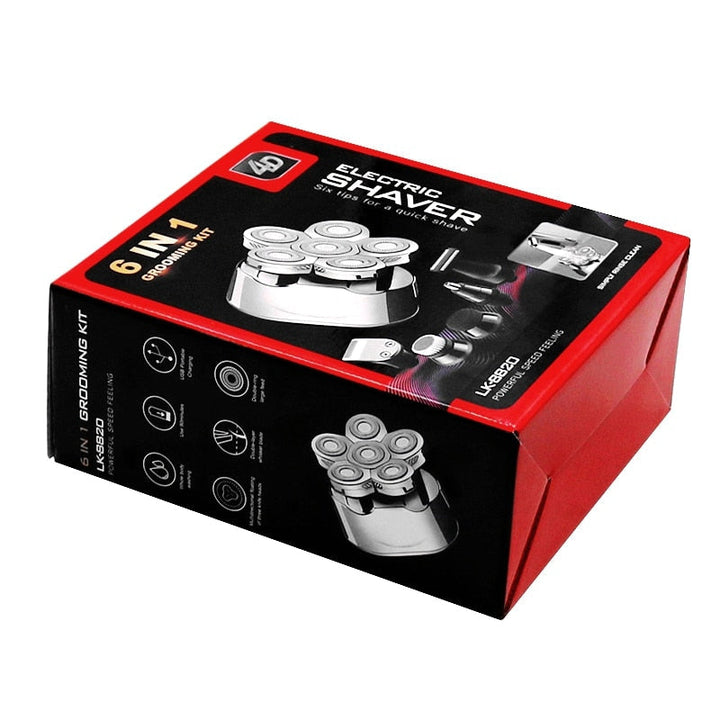 Lisslune | TitanEdge – 6-in-1 Shaver for Face & Head