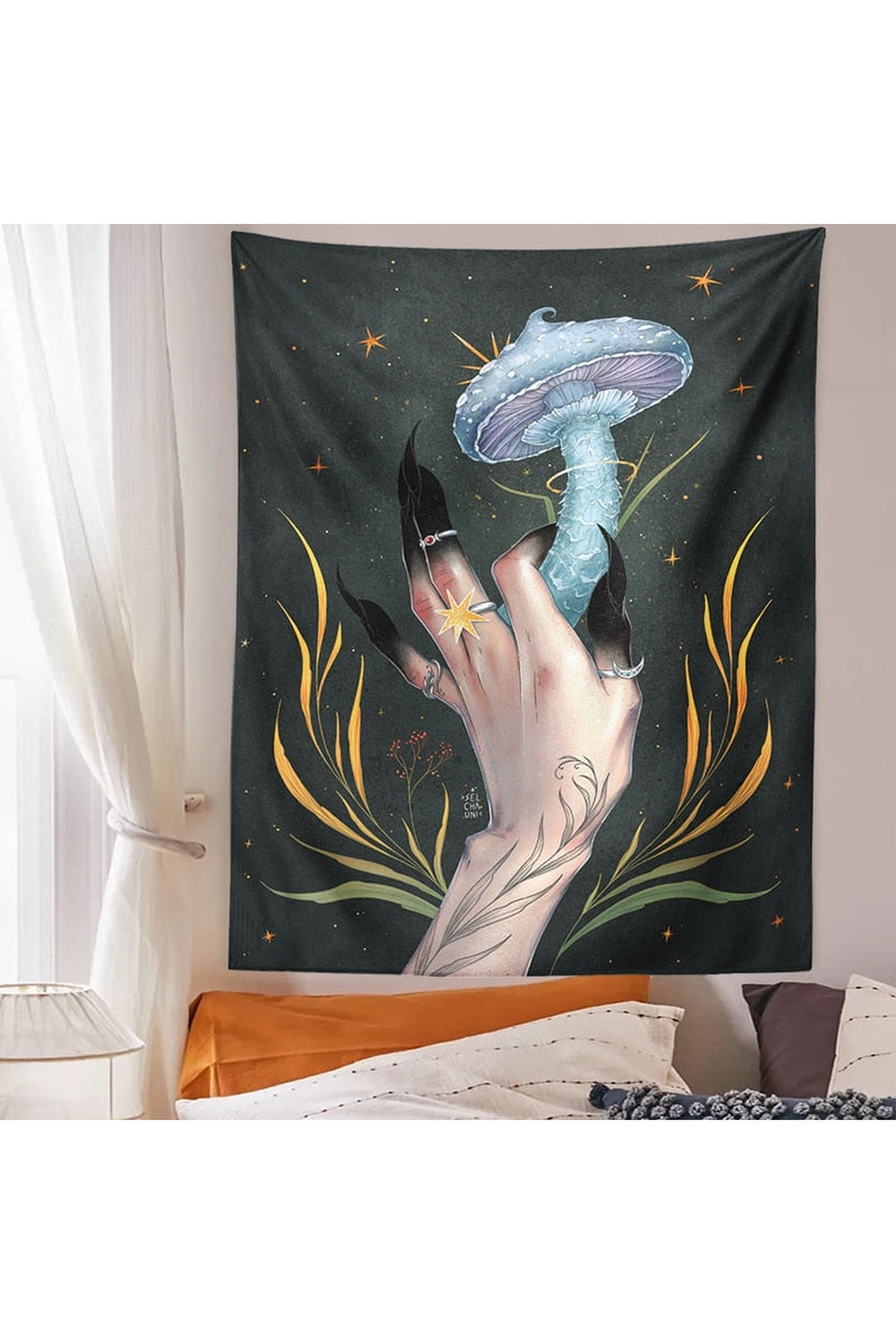 Lisslune | Mandrake Plant Tapestry