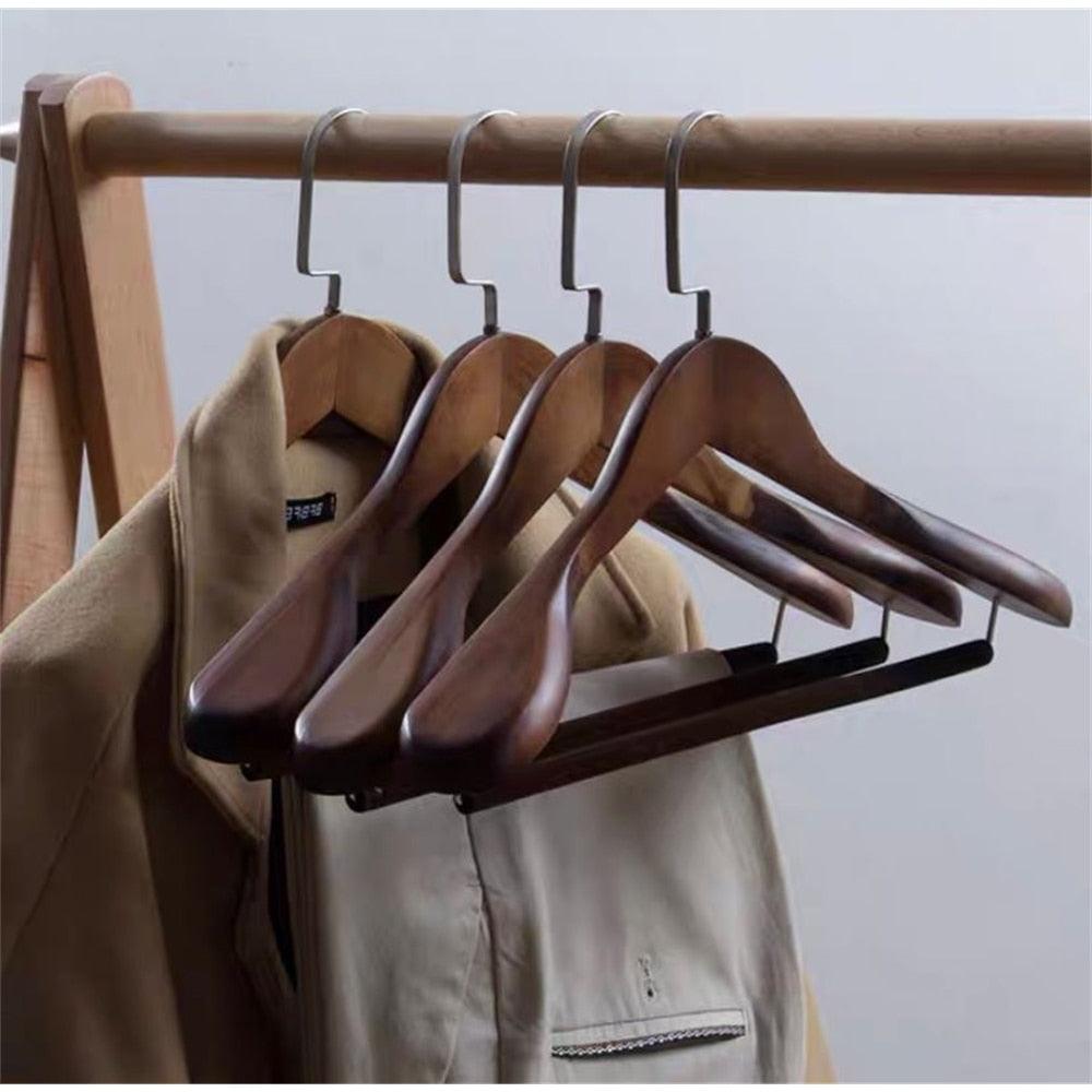 Lisslune | Elegant F Synthetic Leather Closet Organizer Hanger