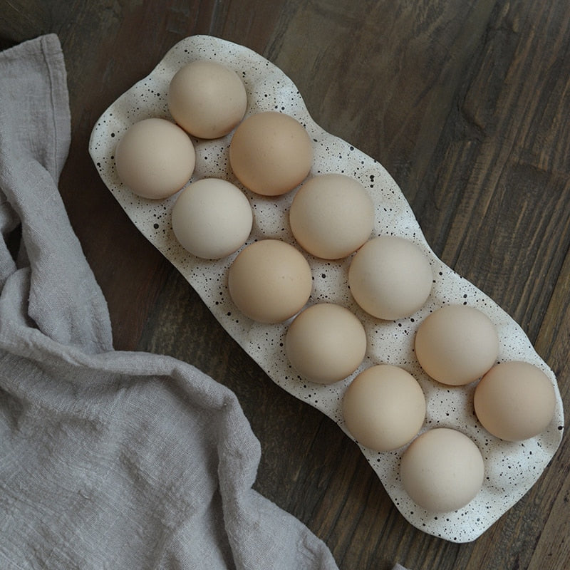Lisslune | Nordic Resin Egg Storage Tray