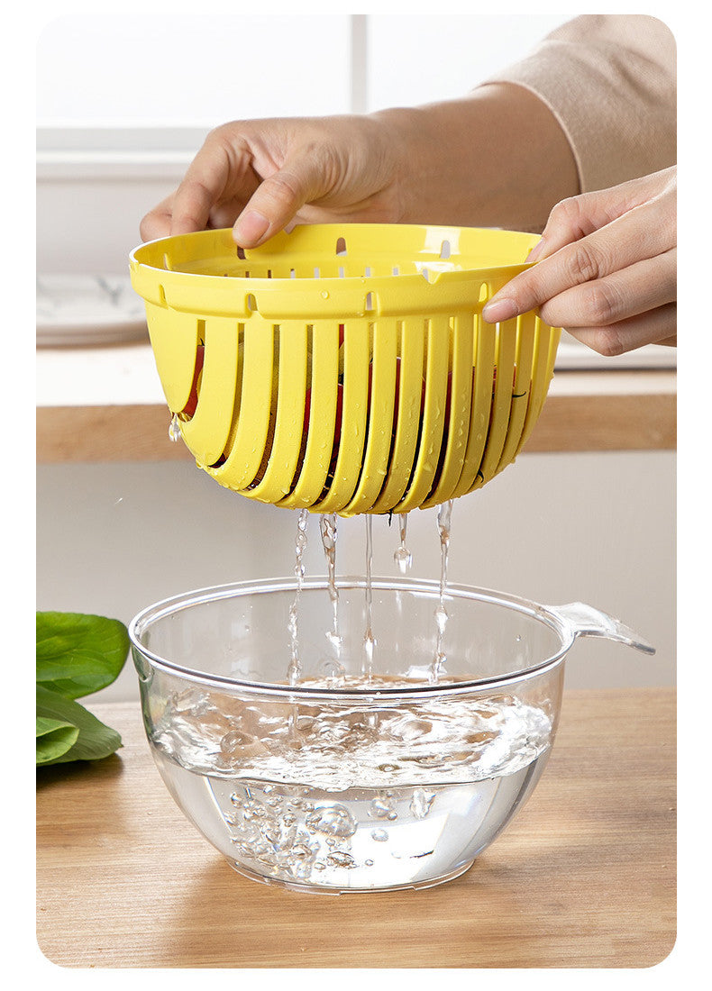 Lisslune | Double Layer Quick Drainer Basket
