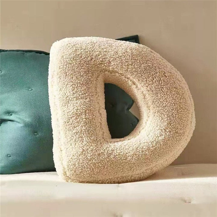 Lisslune | PlushLetter Pillow - Soft Letter Pillow for Bedroom and Children's Room