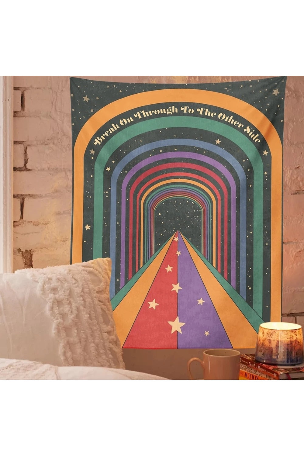 Lisslune | Gate of Eternity psychedelic tapestry