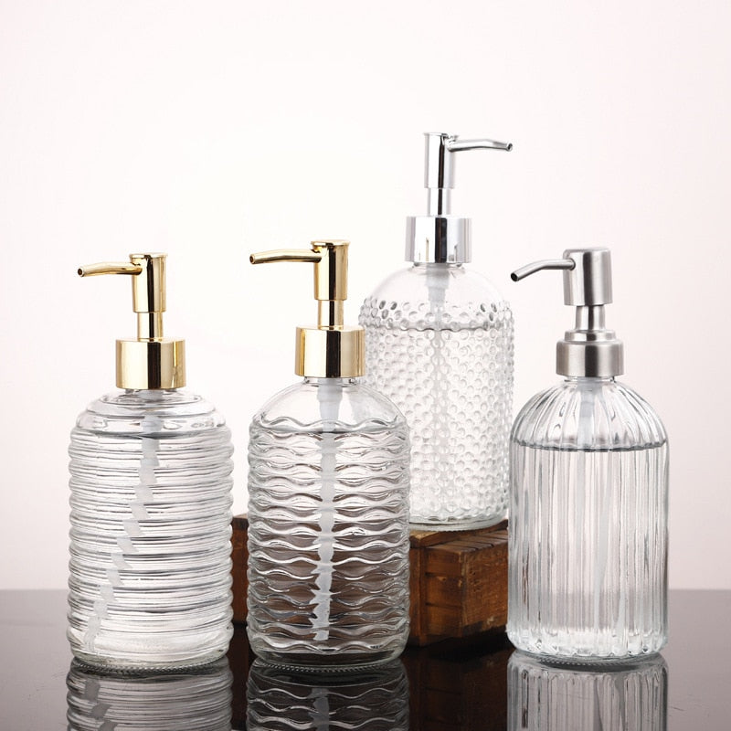 Lisslune | Glass Liquid Soap Dispenser