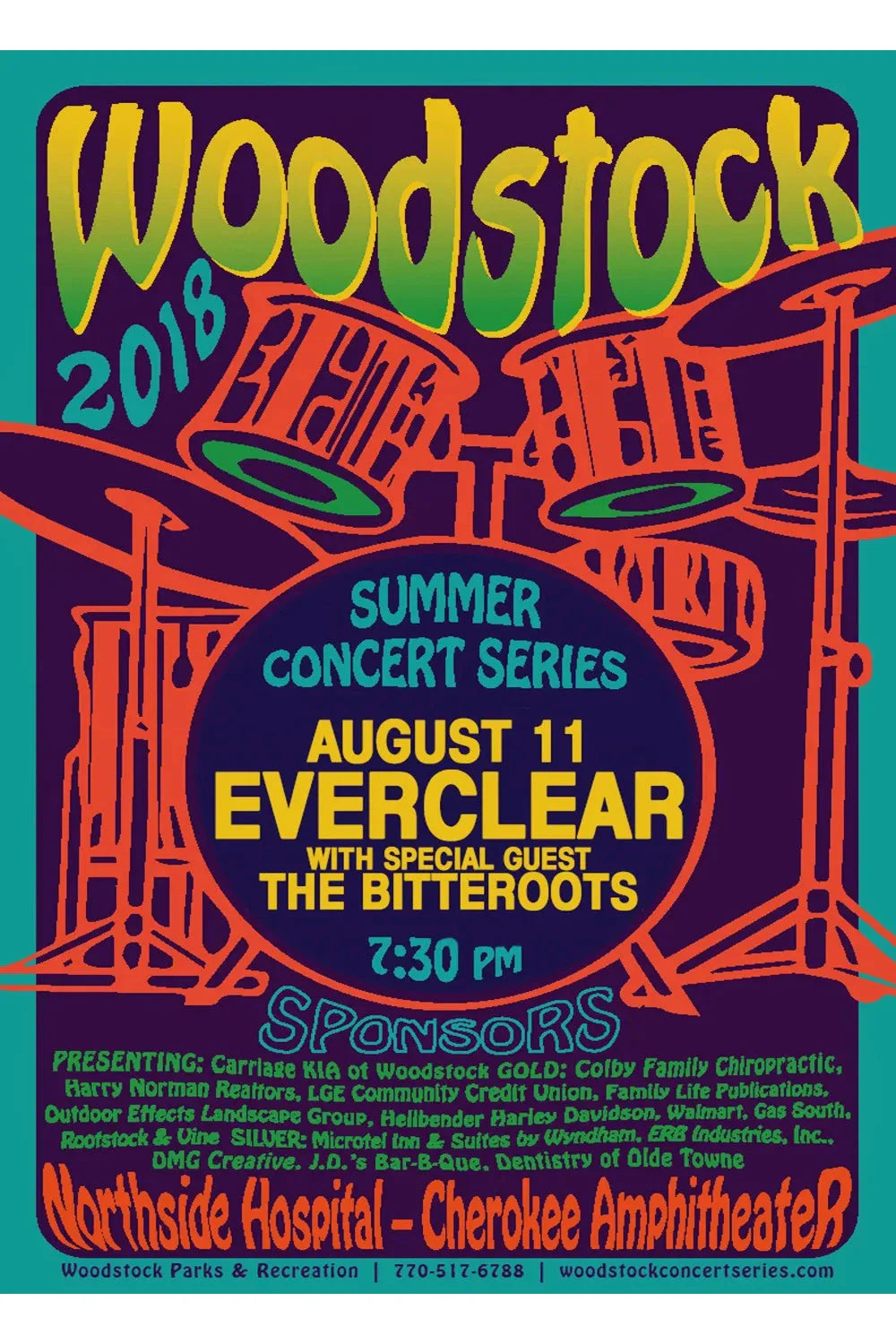 Lisslune | Rock Festival Poster