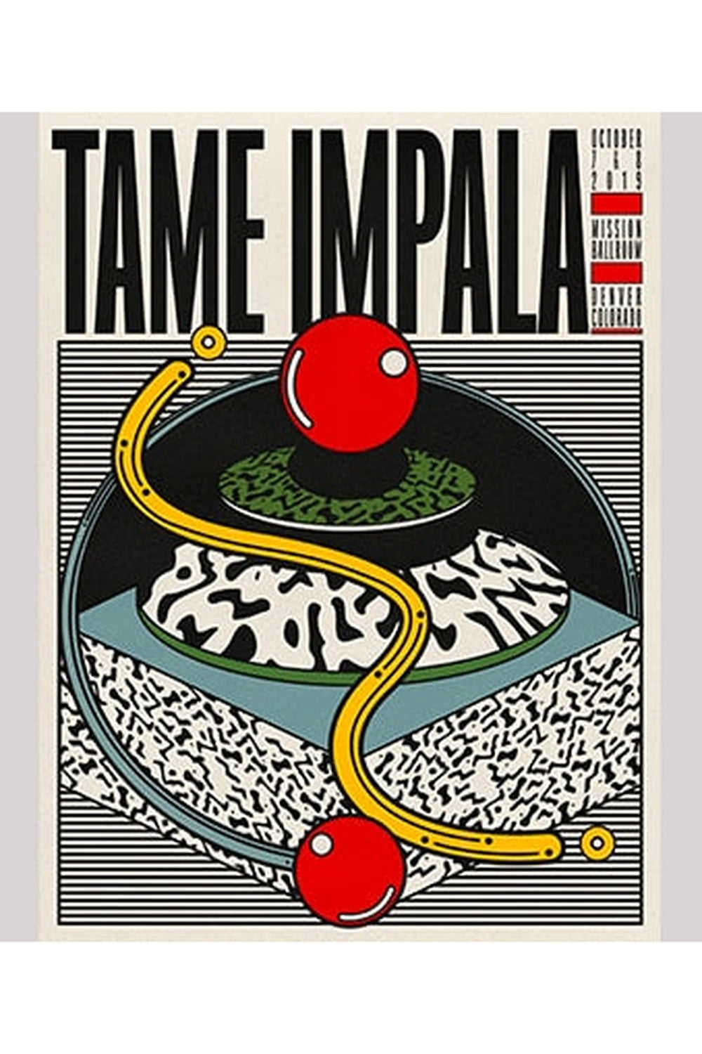 Lisslune | Impala Psychedelic Poster