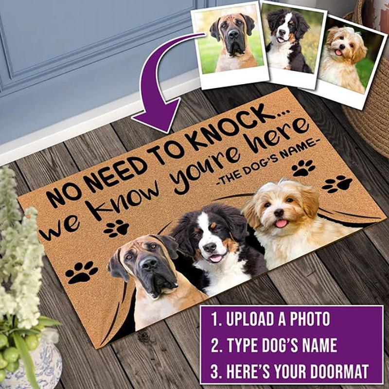 Lisslune | Personalized Dog Photo Mat