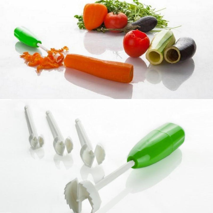 Lisslune | Round Hollowing Tool for Stuffed Vegetables (4-piece Set)