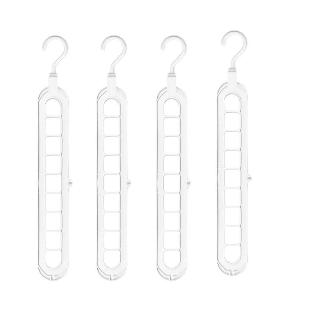 Lisslune | Chic circular 9-hole plastic closet organizer