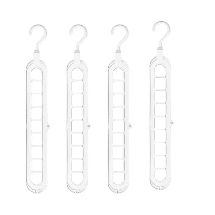 Lisslune | Chic circular 9-hole plastic closet organizer