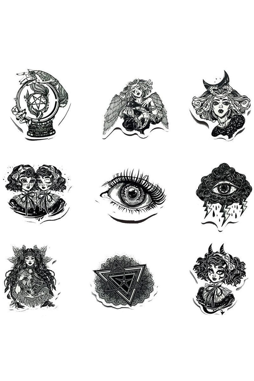 Lisslune | themed cartoon stickers