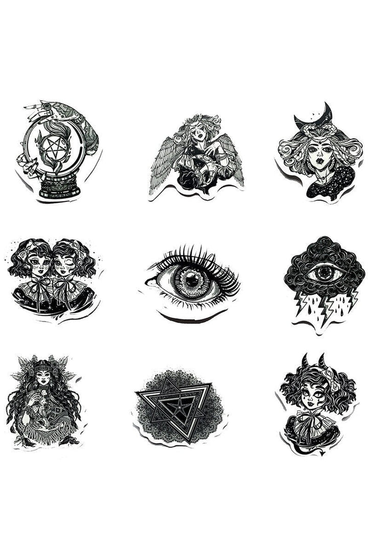 Lisslune | themed cartoon stickers