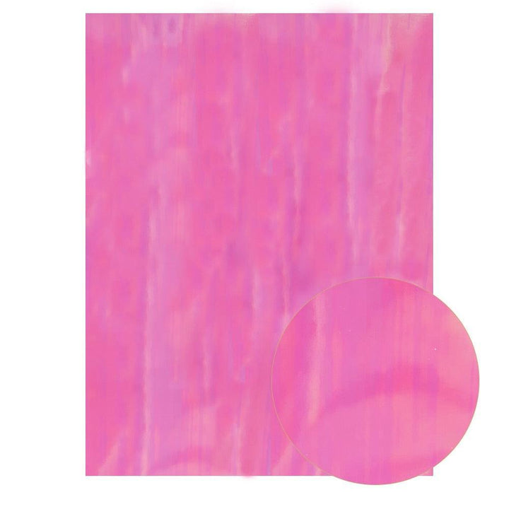 Lisslune | Glamorous Pink Glitter Snake Skin Leather Crafting Kit - Luxury Craft Set