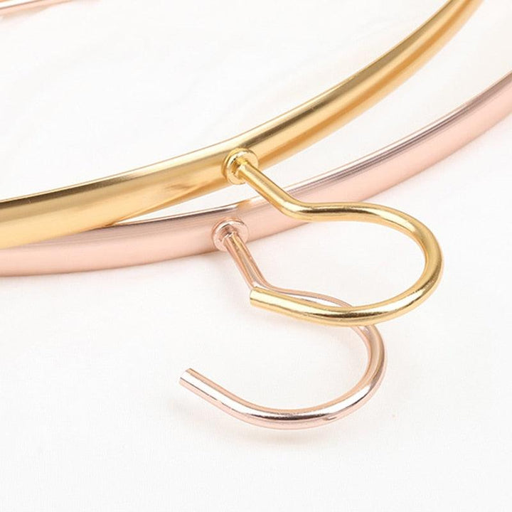 Lisslune | Premium 5-piece aluminum alloy hook collection for optimized dress organization