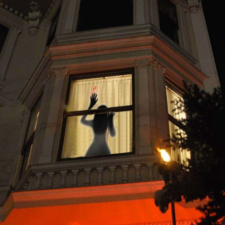 Lisslune | Scary Ghost Halloween Window Sticker