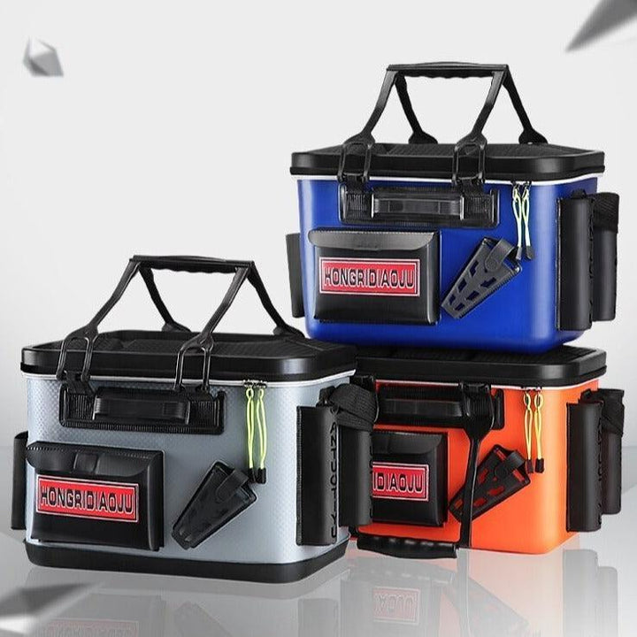 Lisslune | Fishing Pro's All-in-One EVA Fish Storage Bucket for Seamless Fishing Trips