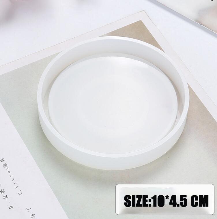 Lisslune | Round Silicone Molds for Creative Candle Holders and Stylish Plant Pots: Elevate Your Home Decor Projects