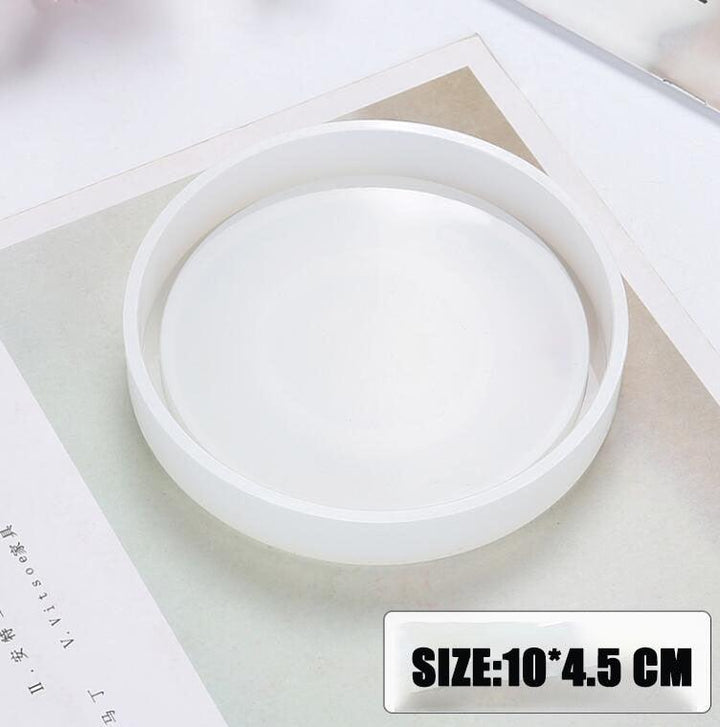 Lisslune | Round Silicone Molds for Creative Candle Holders and Stylish Plant Pots: Elevate Your Home Decor Projects