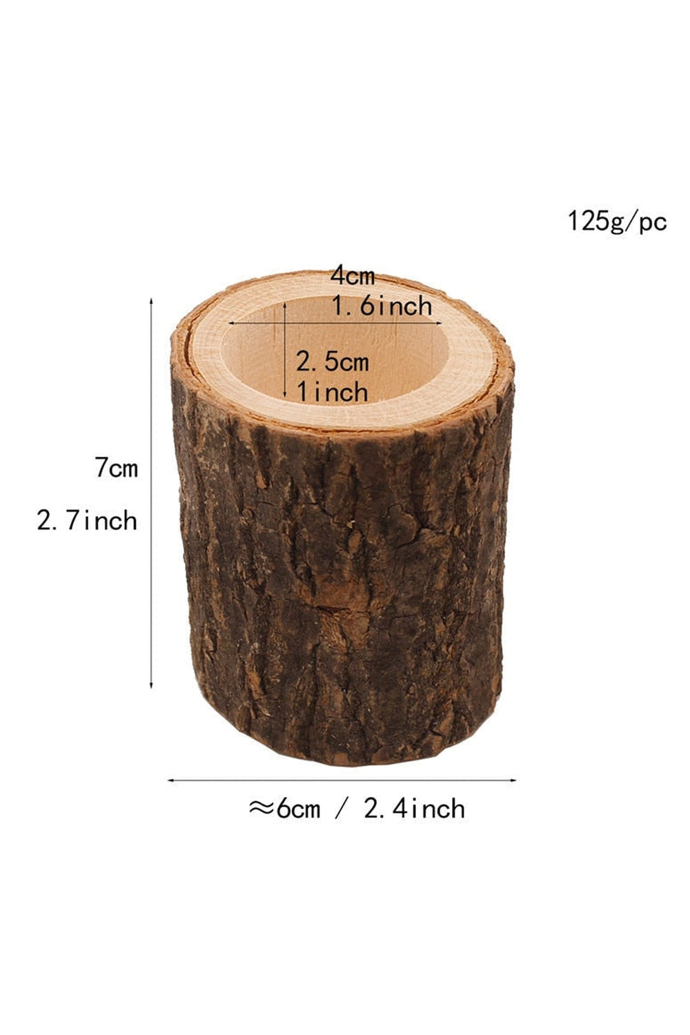 Lisslune | Wooden candle holder art
