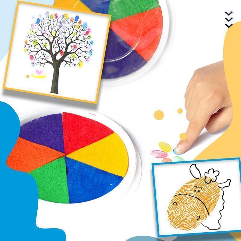 Lisslune | Finger paints 6 colors set