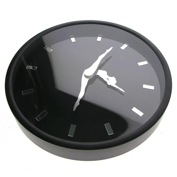 Lisslune | Dancing Ballerina Artsy Modern Wall Clock