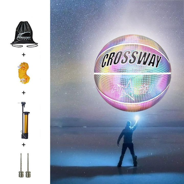 Lisslune | HoloBall - Reflective Basketball reflective basketball for invisible style
