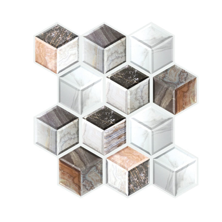 Lisslune | 3D Self-Adhesive Brick Pattern Wallpaper