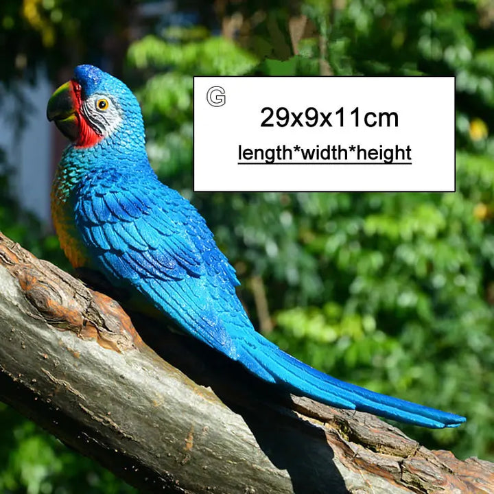 Lisslune | Tropical Vibe Parrot Tree Decor