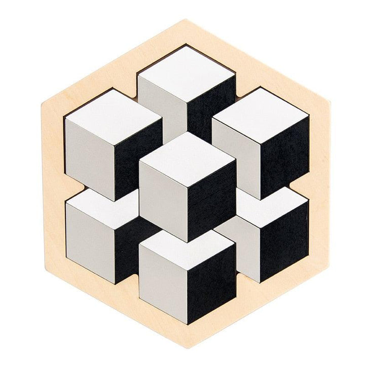 Lisslune | Colorful 3D Tangram Puzzle: Stimulate Creativity and Learning