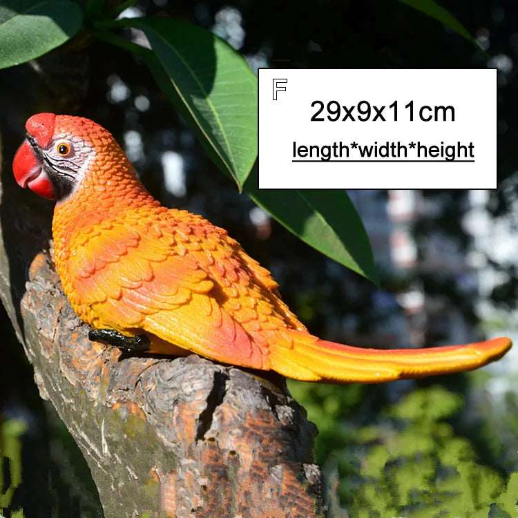 Lisslune | Tropical Vibe Parrot Tree Decor