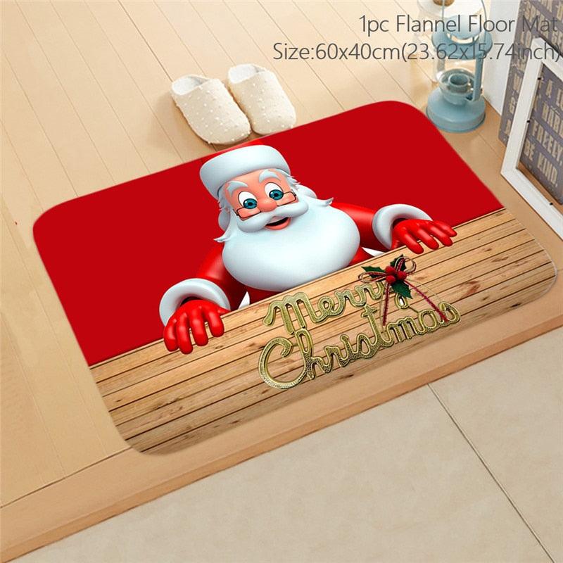Lisslune | Cheerful Holiday Doormat for a Cheerful Welcome