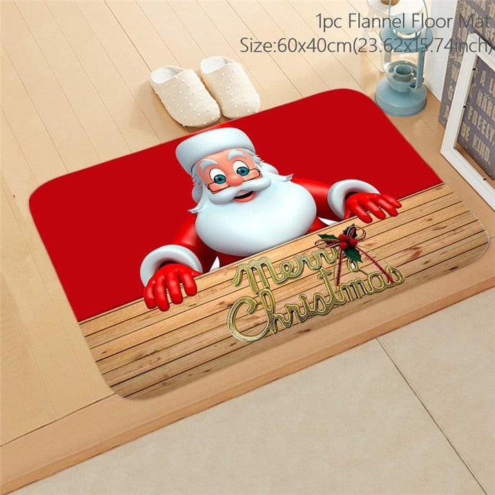 Lisslune | Cheerful Holiday Doormat for a Cheerful Welcome