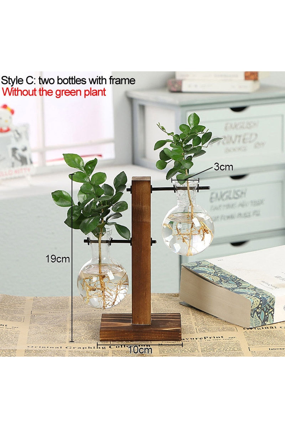Lisslune | Hydroculture Plant Vase Set