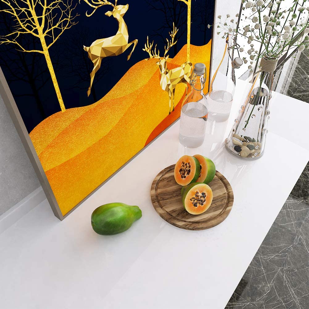 Lisslune | Glossy Self-Adhesive Waterproof Countertop Film Roll