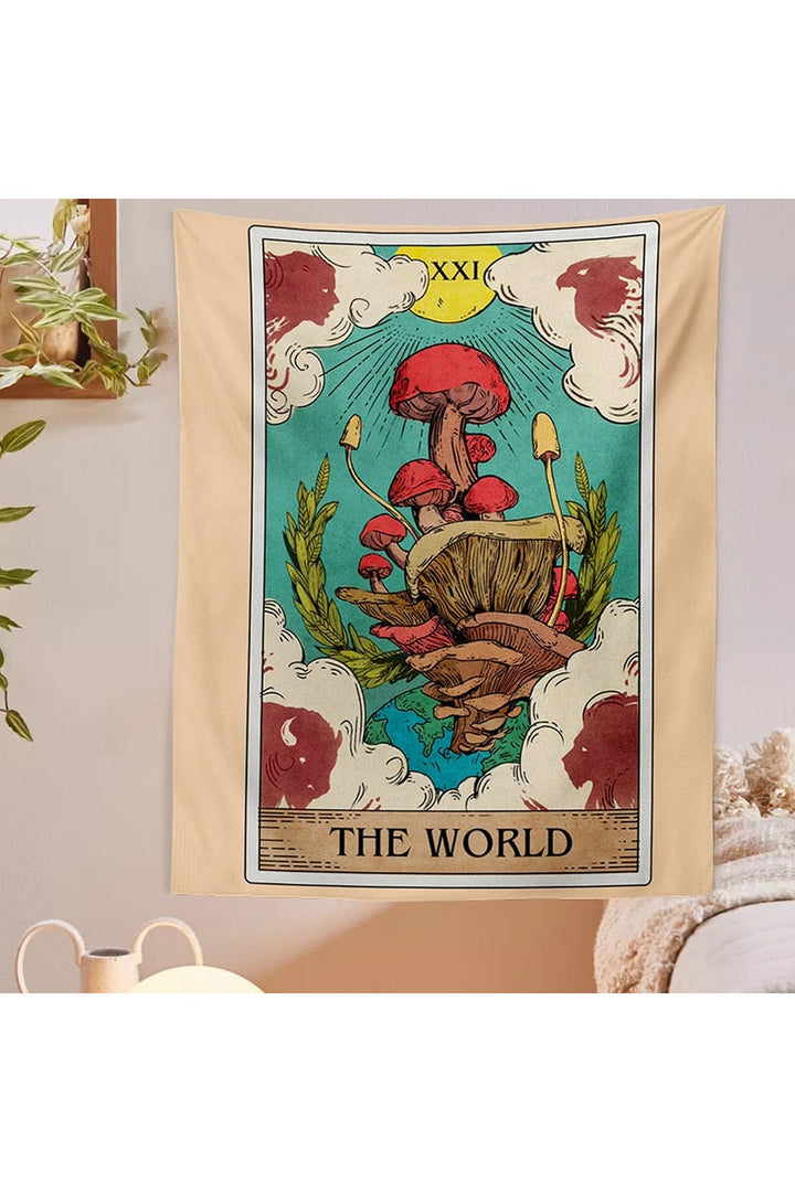 Lisslune | Mushroom Psychedelic Tapestry